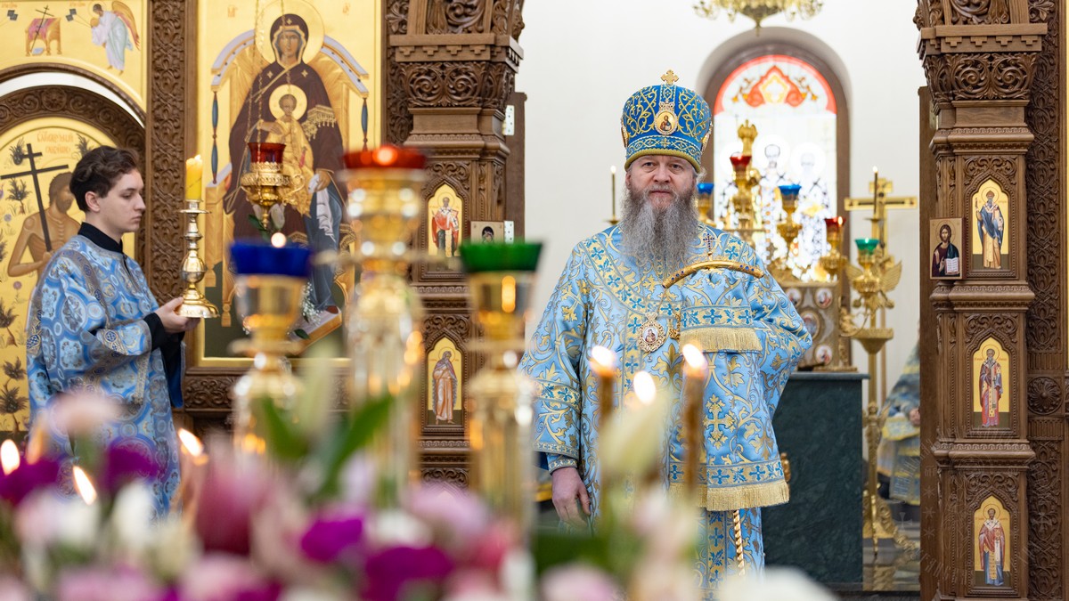 Подробнее о статье Хорошее. Правящий архиерей совершил праздничное богослужение в мужском монастыре