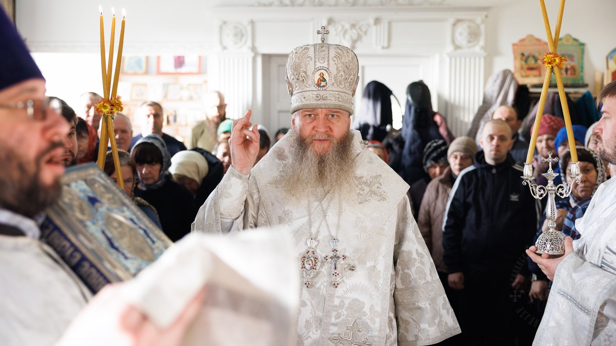 Даниловка. Правящий архиерей возглавил престольный праздник в Беловодском благочинии